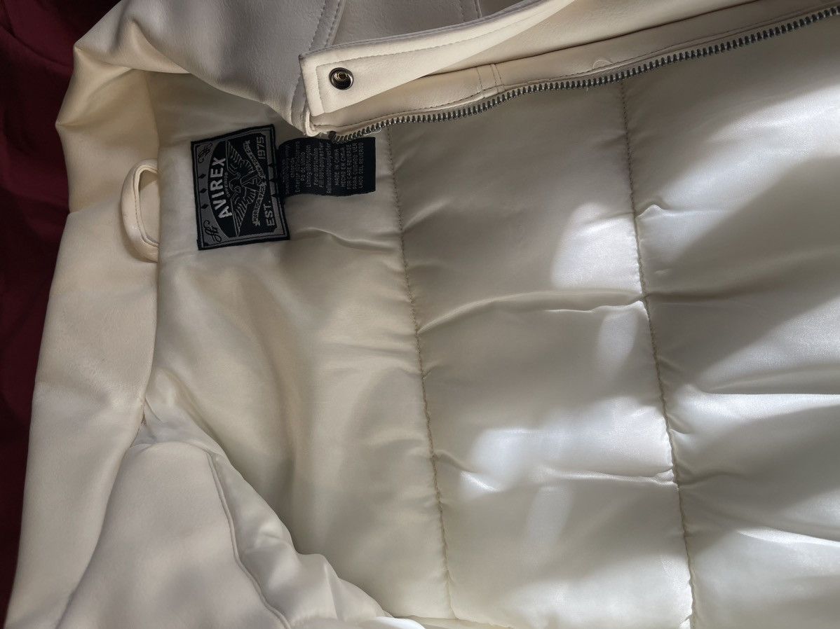 Avirex White leather Avirex | Grailed