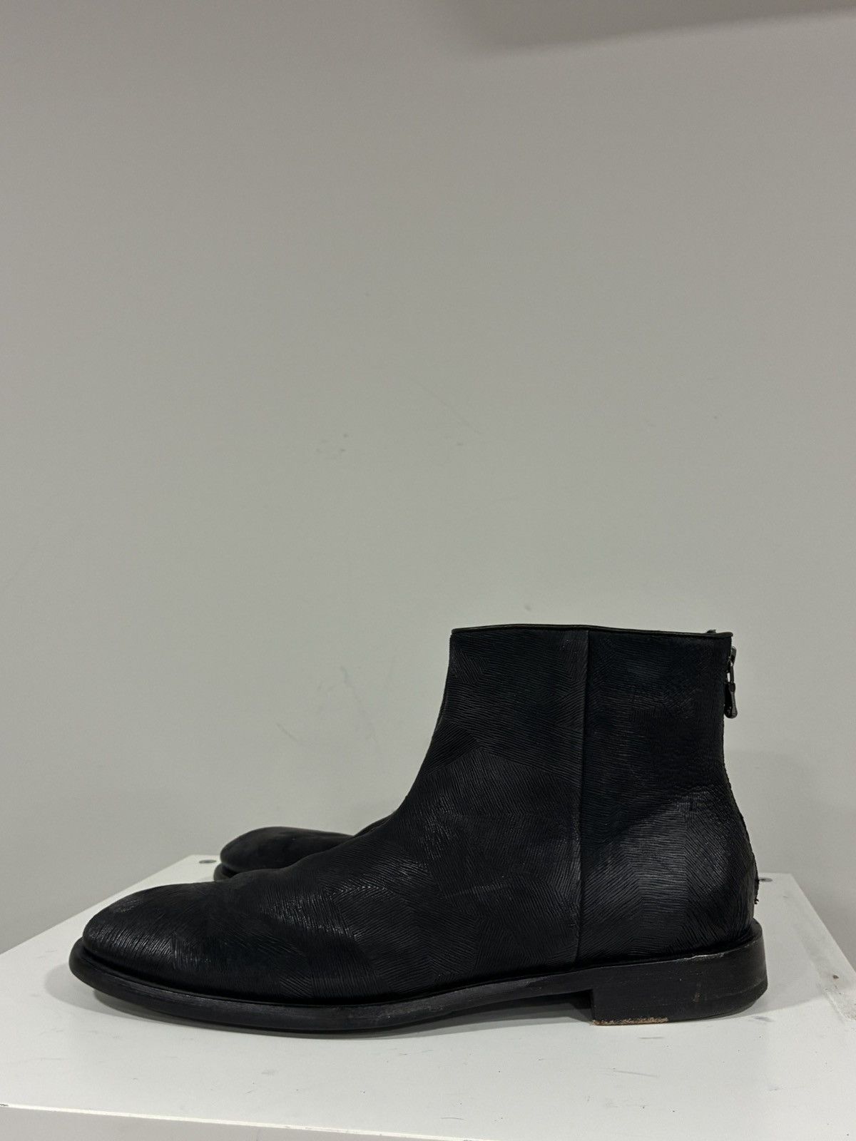 John Varvatos NYC Back Zip Boot Size US 9 EU 42 Size US 9 / EU 42 - 18 Thumbnail