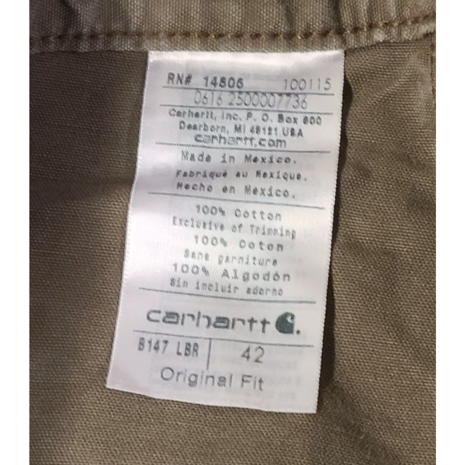 Carhartt Carhartt Men's Carpenter Style Green Shorts Size 42 B147 LBR Size US 42 / EU 58 - 4 Thumbnail