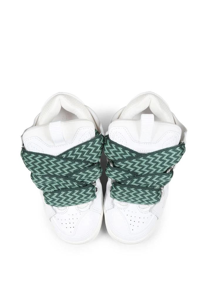 Lanvin o1w1db10226 Size: KIDS 26 / Curb Suede Low-Top Sneakers Size US 5 / EU 37 - 2 Thumbnail