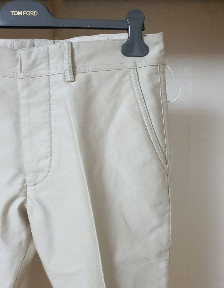 Tom Ford o1sm1stk0824 Cotton Chino Trouser in White Size US 31 - 2 Thumbnail
