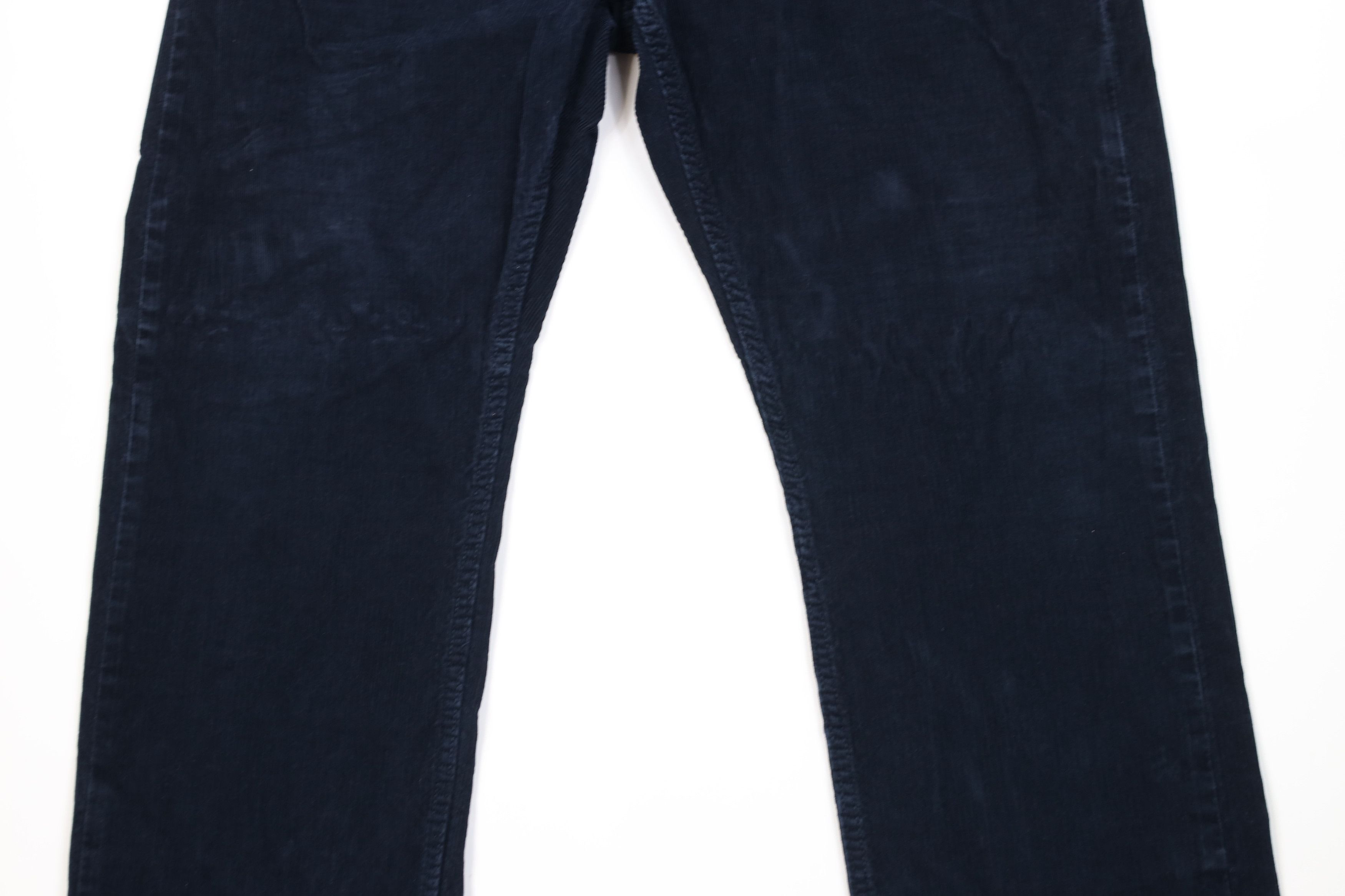 Banana Republic Banana Republic Pima Cotton Wide Leg Corduroy Pants Blue Size US 40 / EU 56 - 3 Thumbnail