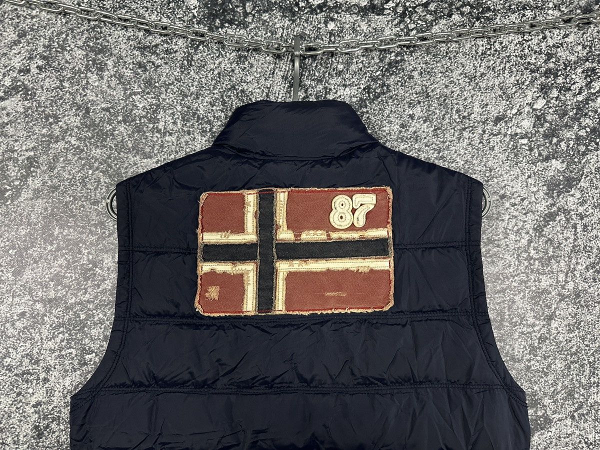 Napapijri Men’s Napapijri Duck Down Gilet Full Zip Vest Outdoor Size S Size US S / EU 44-46 / 1 - 10 Thumbnail