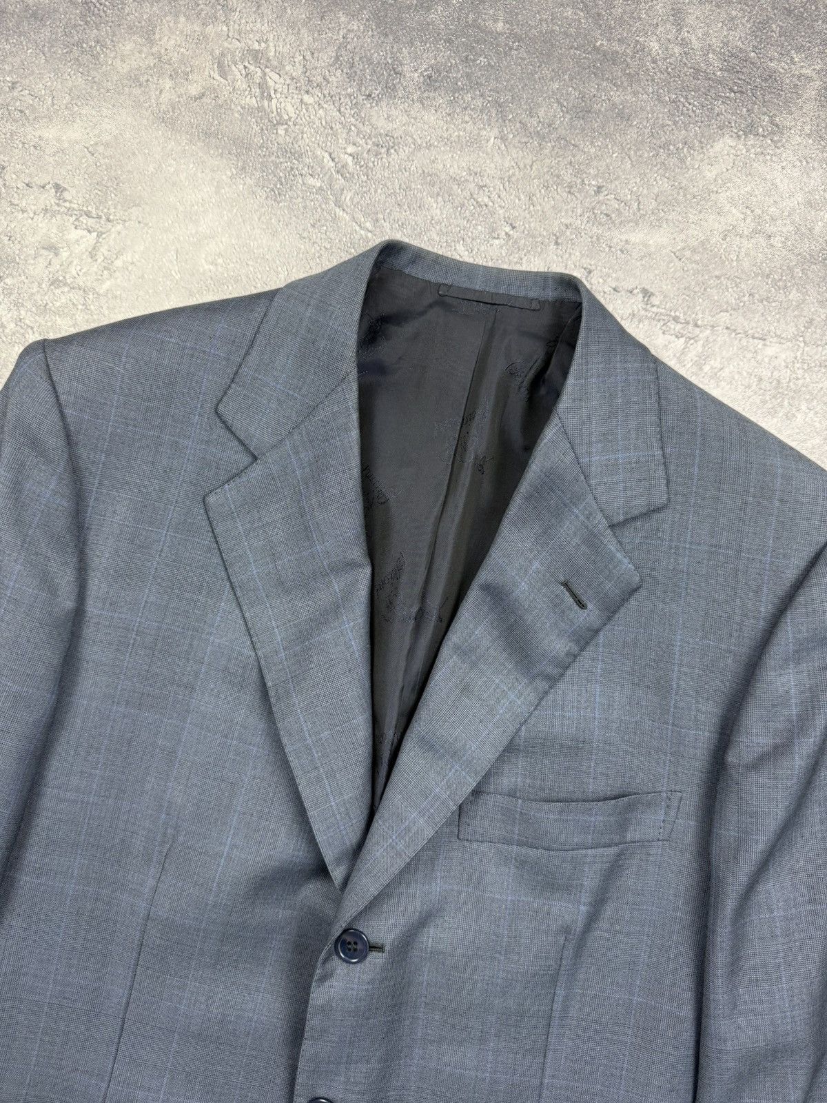Brioni Vintage Brioni Nomentano Super 150’s Wool Blazer Jacket Size 40R - 10 Thumbnail