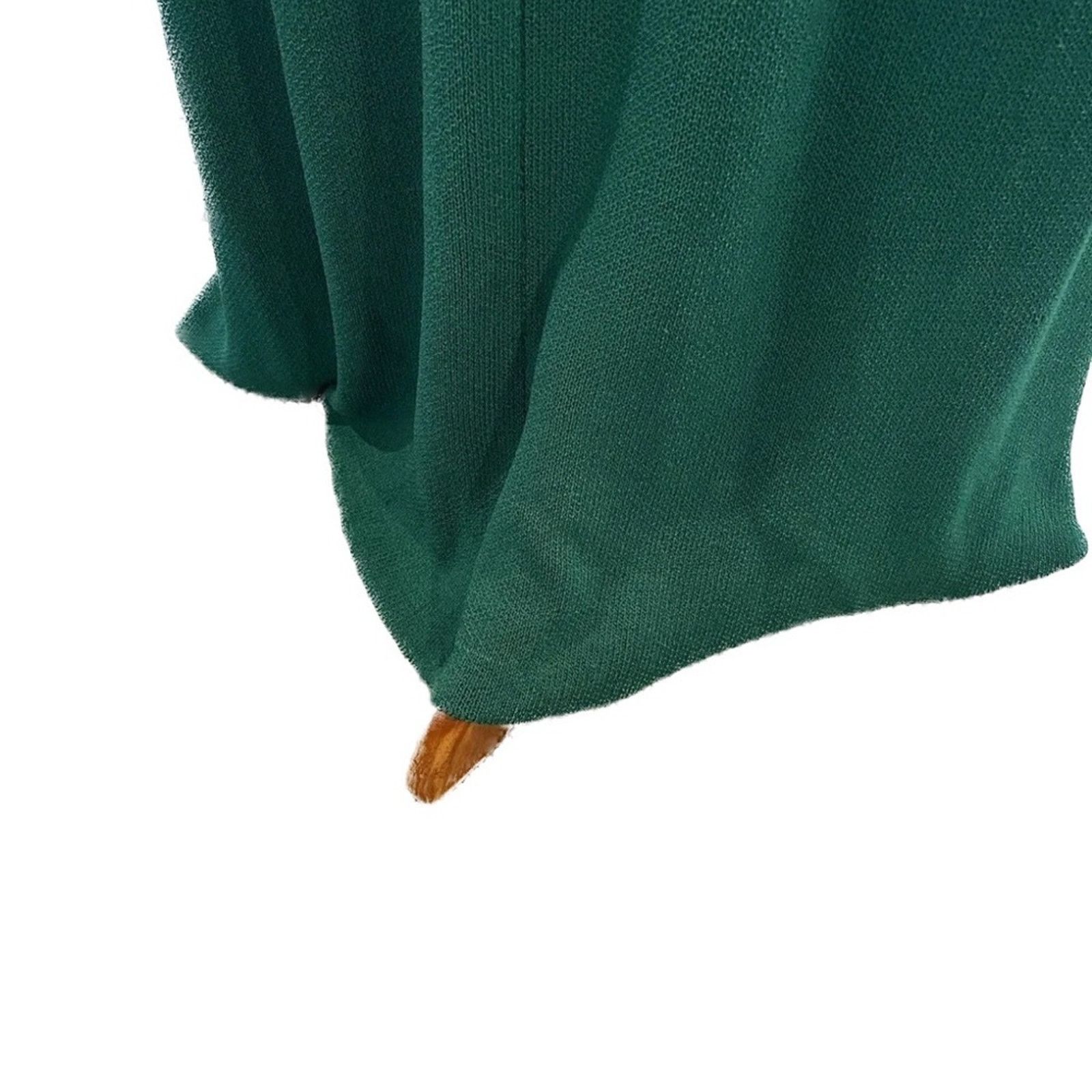 Proenza Schouler PROENZA SCHOULER Embellished Knitted Maxi Dress Green SZ. L Size L / US 10 / IT 46 - 10 Thumbnail