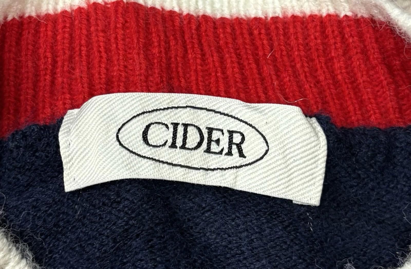 Cyderhouse Cider Sweater Womens 2XL Bear Buttons Pullover Navy Size XXL / US 16-18 / IT 52-54 - 2 Thumbnail