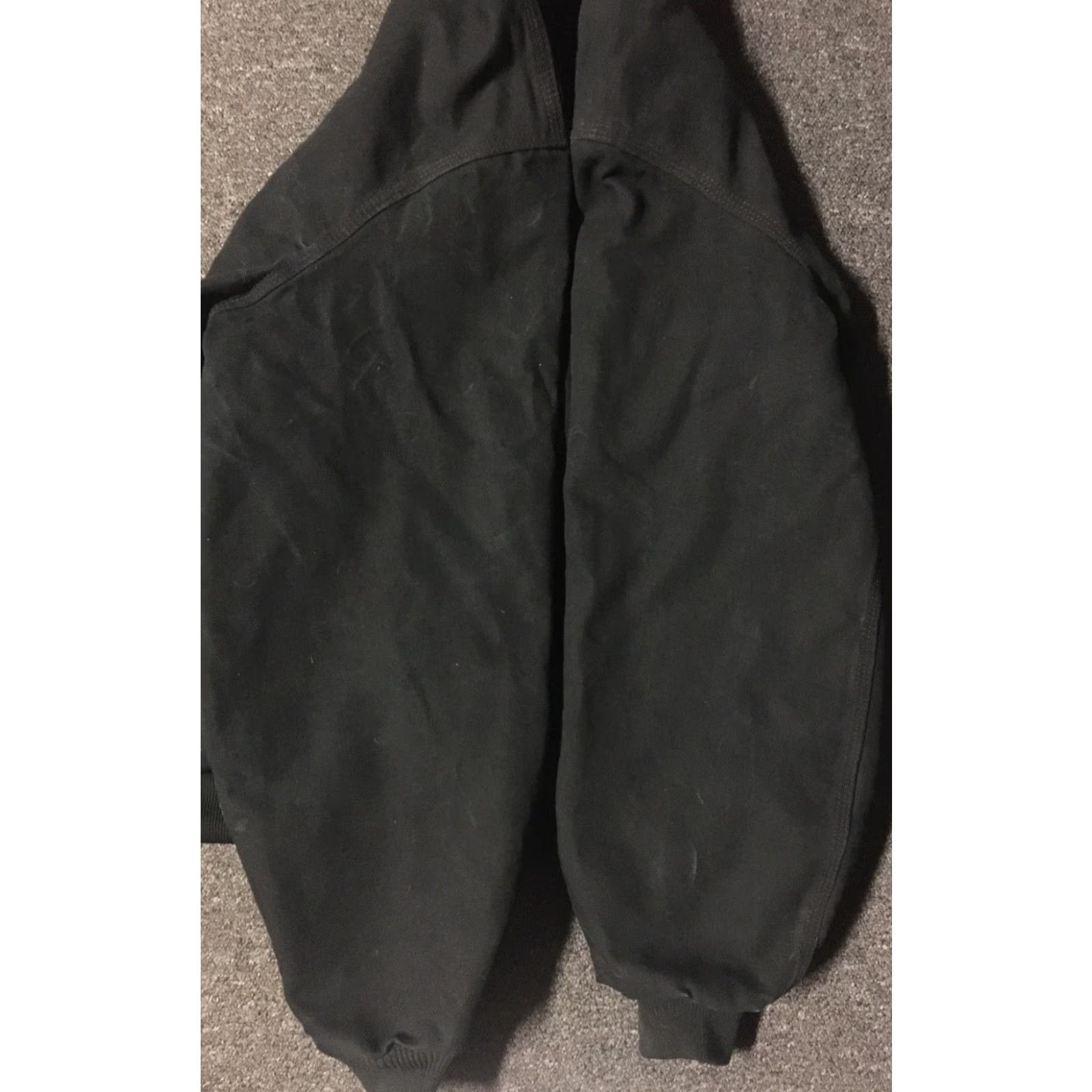 Carhartt Vtg Carhartt Hooded Jacket XL USA Black Carhartt J131 90s 80s Biker Motorcycle Trucker Grunge Vintage Men Jacket Hooded Canvas USA Made Size US XL / EU 56 / 4 - 6 Thumbnail