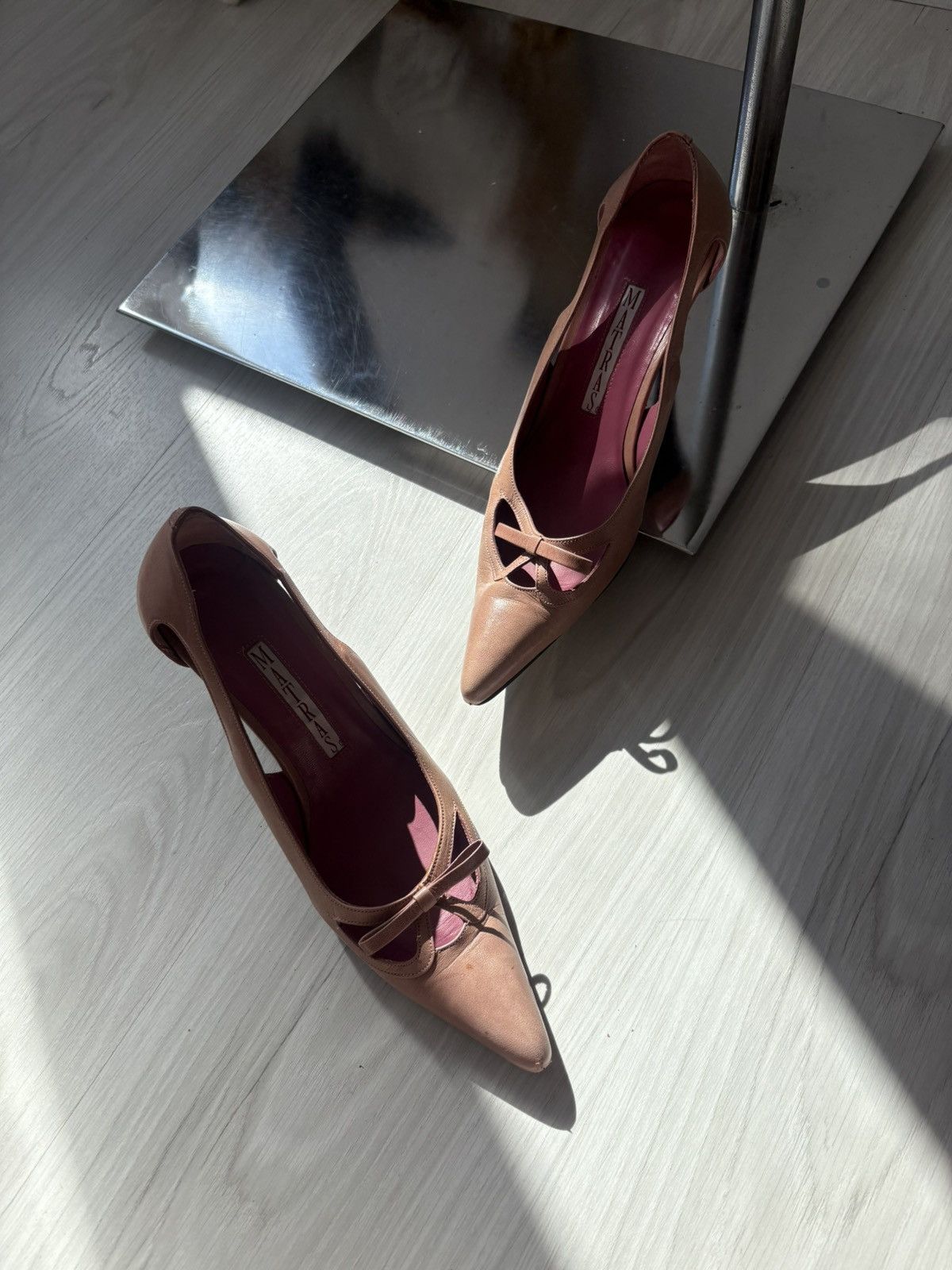 Vintage Vintage leather heels Size US 7.5 / IT 37.5 - 15 Thumbnail