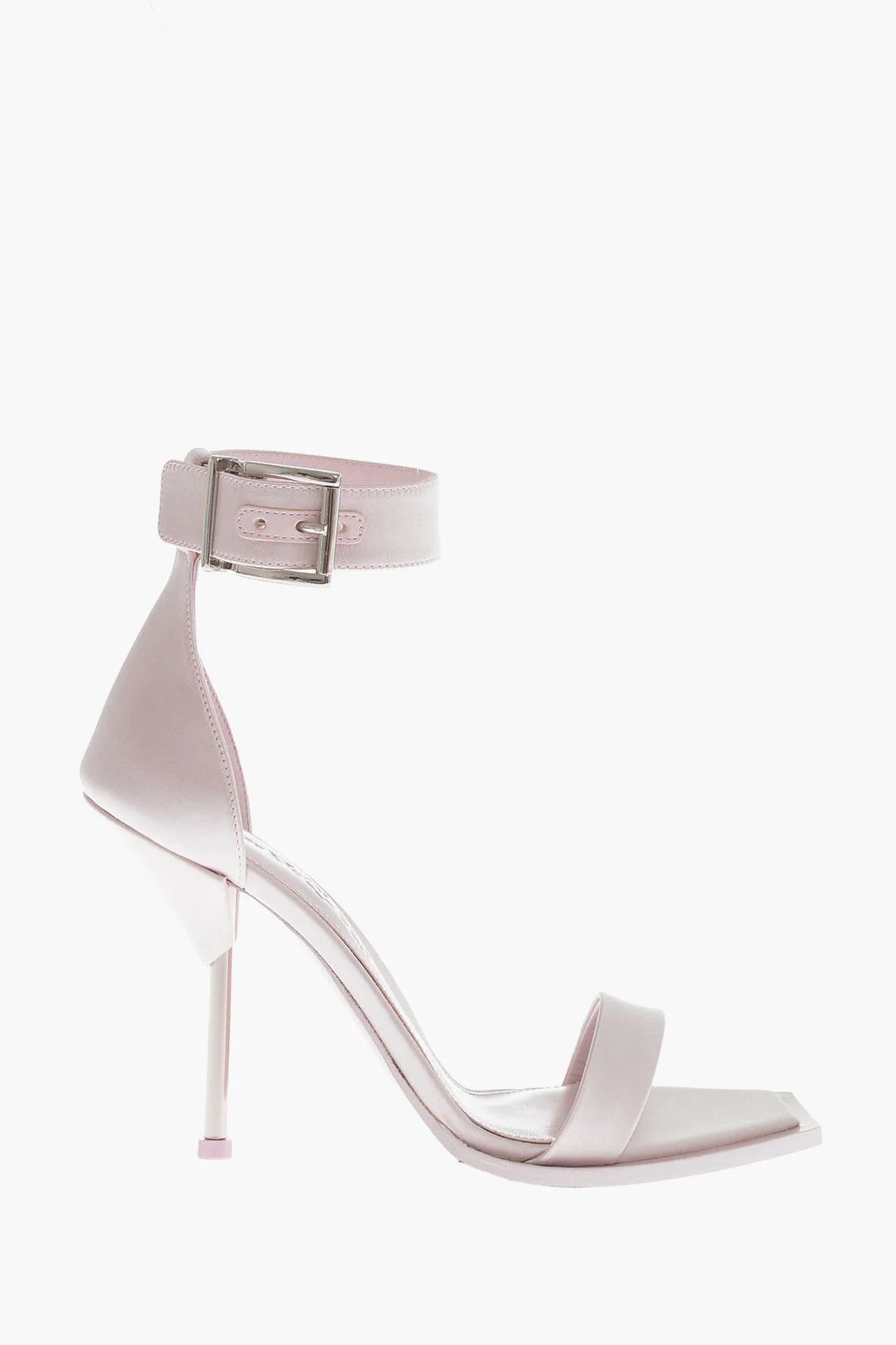 Alexander McQueen og1mm0426 Satin Sandals in Pink Size US 7 / IT 37 - 1 Thumbnail