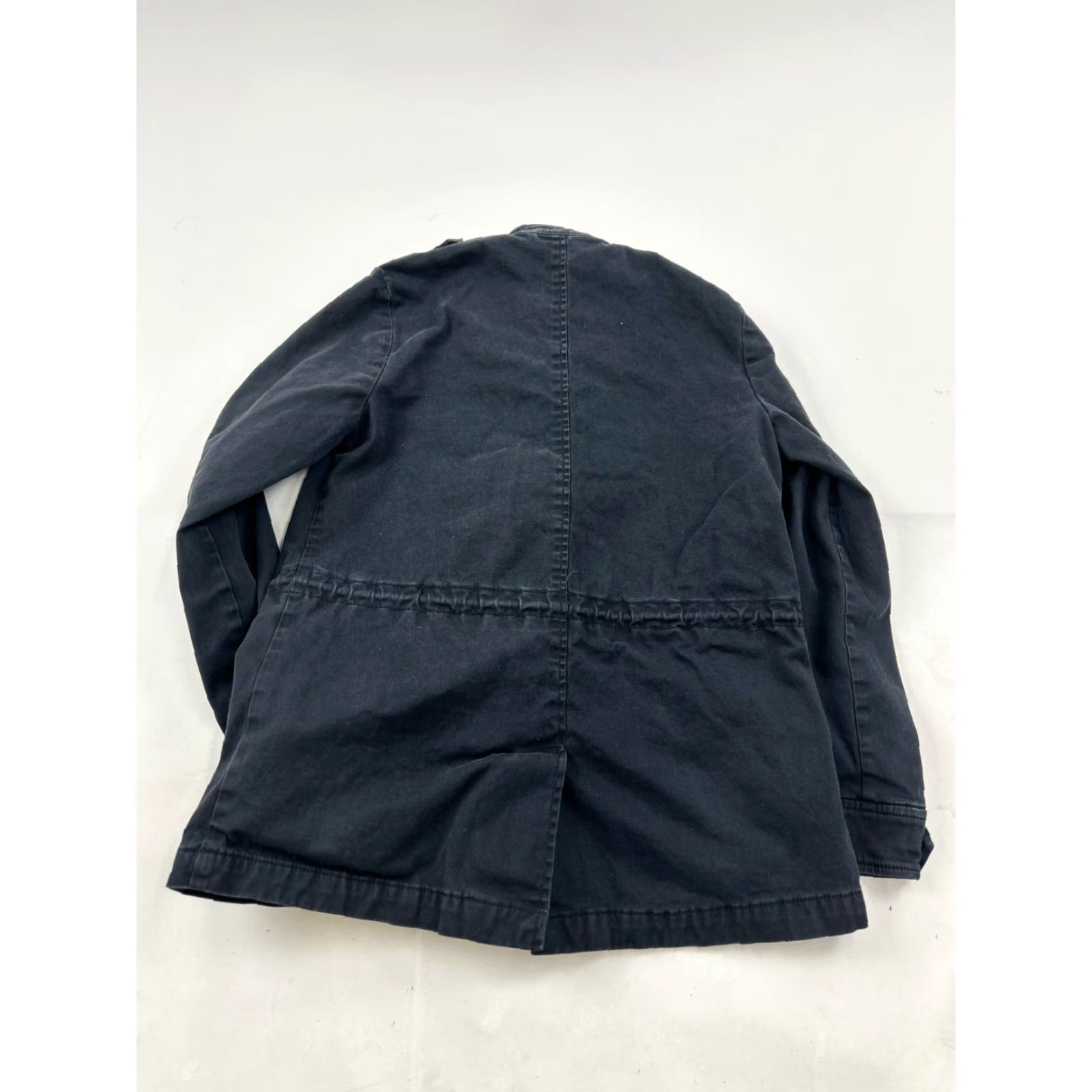 Lucky Brand Lucky Brand Women's Jacket Small Blue Utility Pocket Casual Fall Winter Long Sleeve Button Outerwear Size S / US 4 / IT 40 - 2 Thumbnail