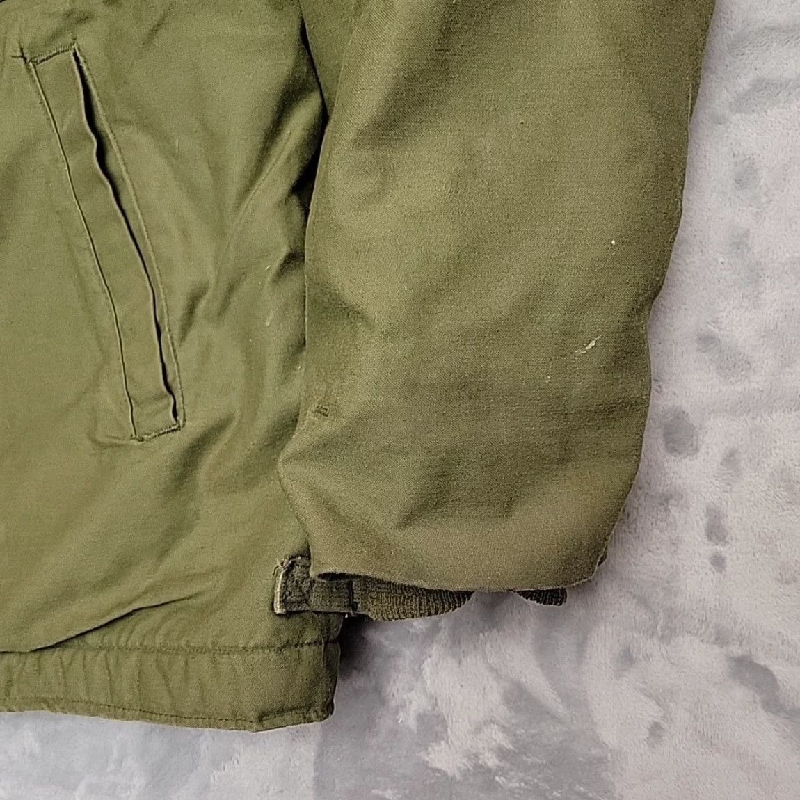 Vintage VINTAGE Military Jacket Mens XL Navy Deck 70s Boeing Experimental Flight Test AWACS E-3A Size US XL / EU 56 / 4 - 2 Thumbnail