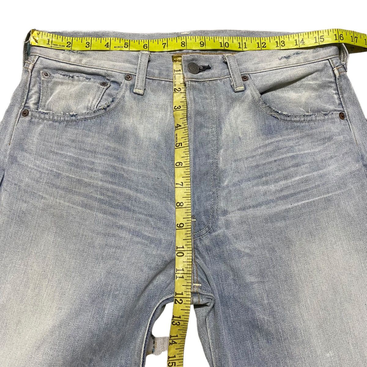 Levi's Vintage Levis 501 Big E Denim Selvedge Jeans Over Washed Size US 32 / EU 48 - 21 Thumbnail