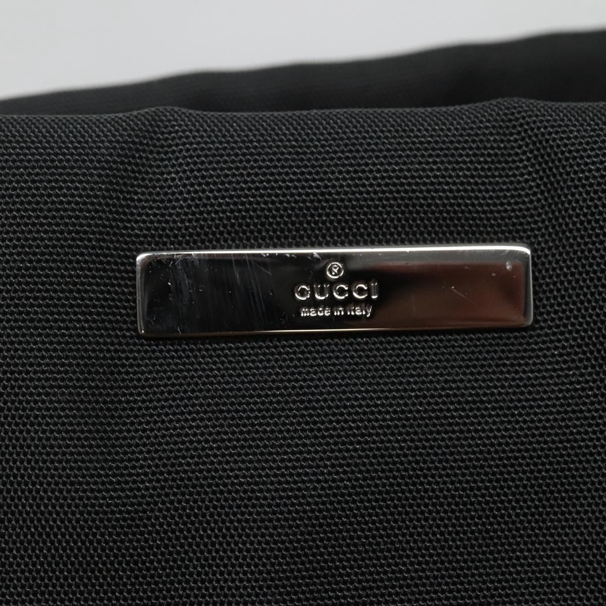 Gucci GUCCI Bamboo Hand Bag Nylon Black 002 002 Size ONE SIZE - 14 Thumbnail