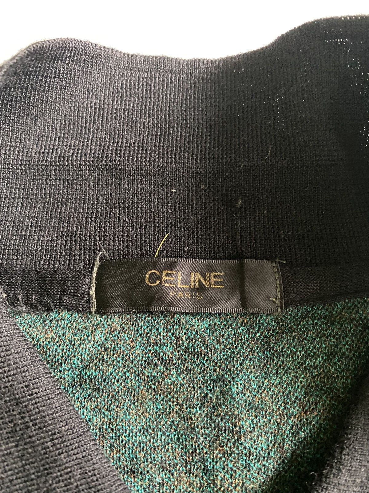 Celine Vintage Celine Paris Tropical Polo shirt Size US XL / EU 56 / 4 - 6 Thumbnail