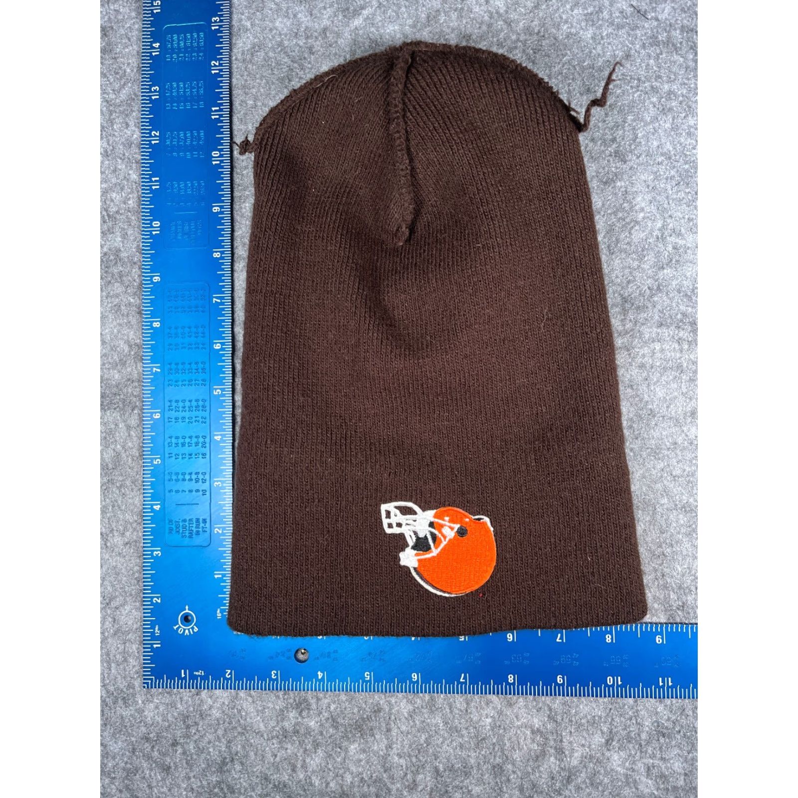 NFL Cleveland Browns Beanie Toque Adult One Size Brown Knit 100% Acrylic NFL Size ONE SIZE - 5 Thumbnail