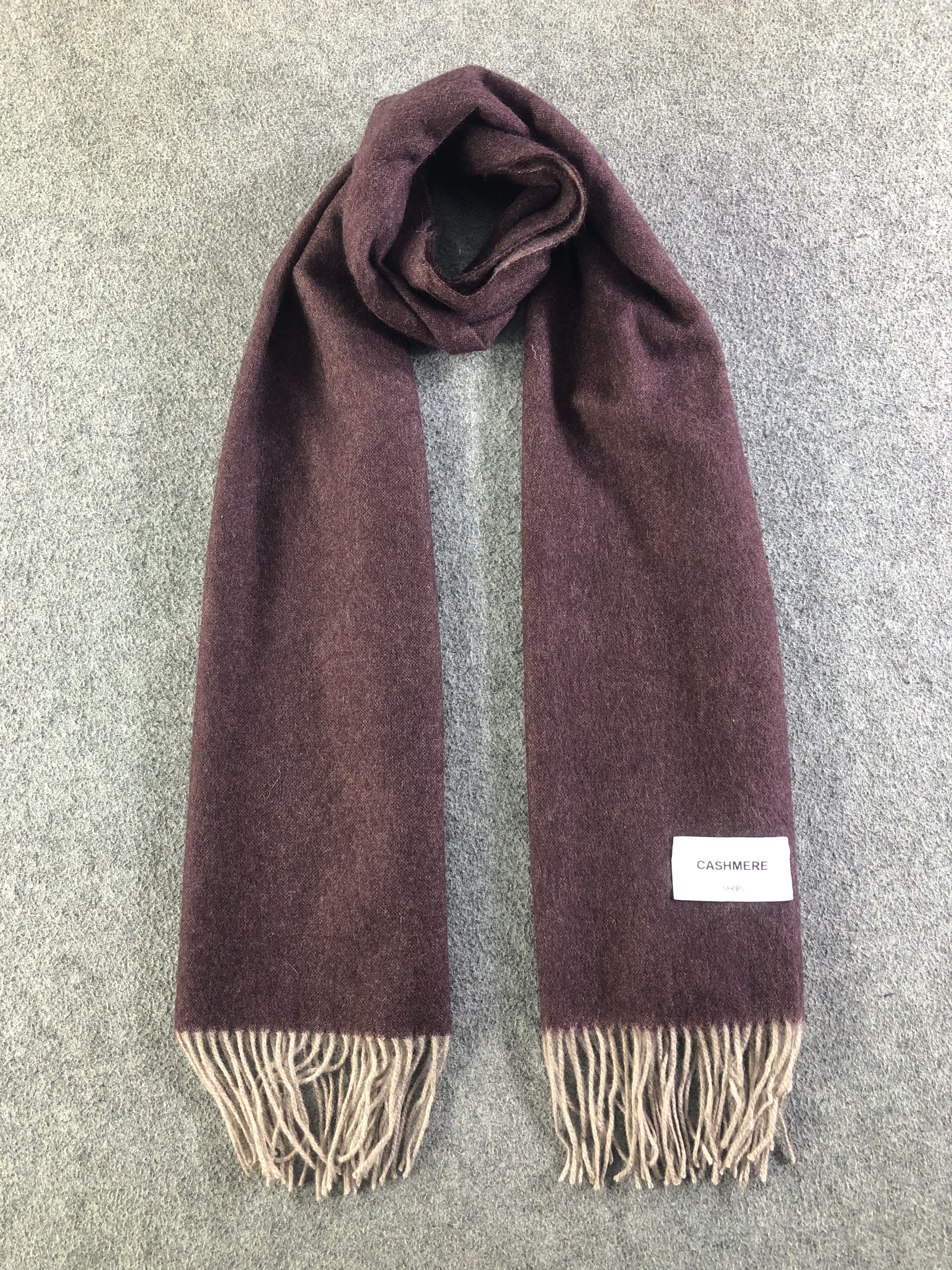 SHIPS Ships Cashmere Scarf / Muffler / Neckwear SS1250 Size ONE SIZE - 1 Thumbnail