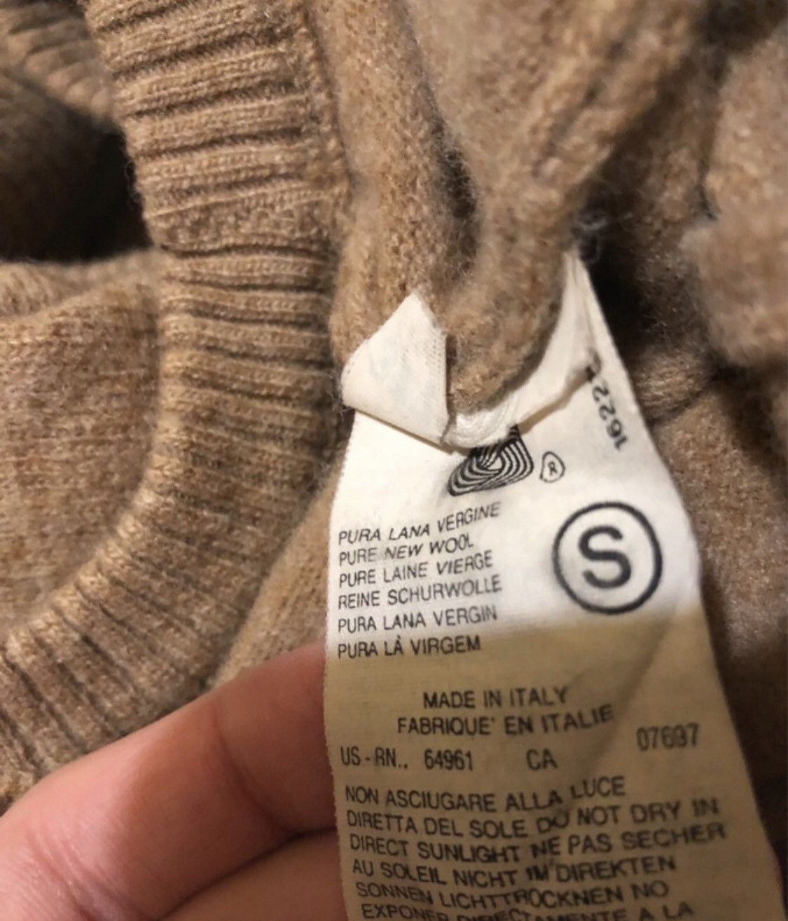 United Colors Of Benetton Brown United Colors of Benetton Sweater Size S / US 4 / IT 40 - 3 Thumbnail