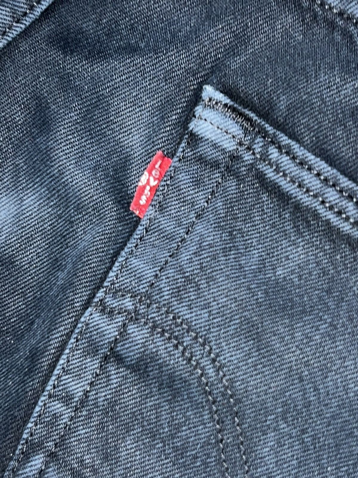 Levi's Vintage Clothing × Vintage Vintage Levis Strauss 501 black denim jeans 👖 Size US 32 / EU 48 - 5 Thumbnail