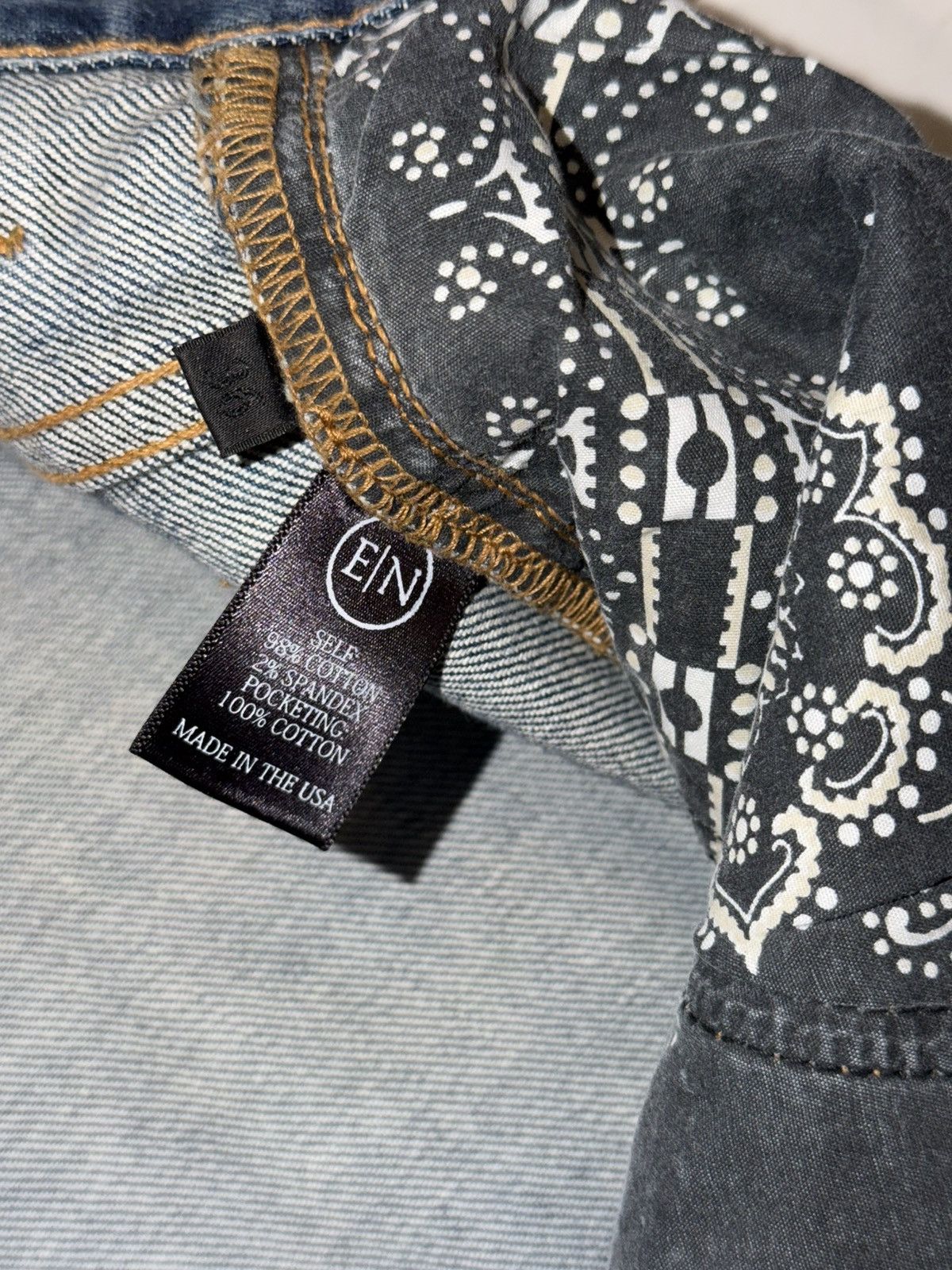 En Noir En Noir Blue Jeans Size US 36 / EU 52 - 5 Thumbnail