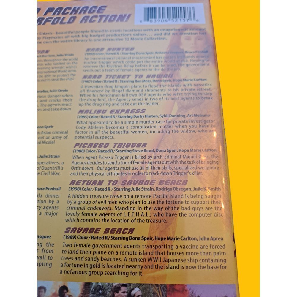 Other Andy Sidaris Collection Girls Guns and G-Strings 12 Film DVD Size ONE SIZE - 5 Thumbnail