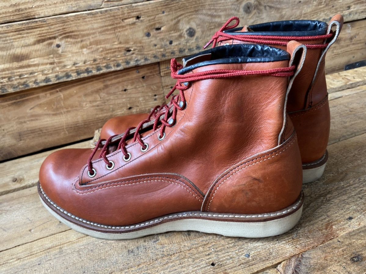 Red Wing Redwing lineman ,oro russet ,round monkey boots Us 10D uk 9 Size US 10 / EU 43 - 7 Thumbnail