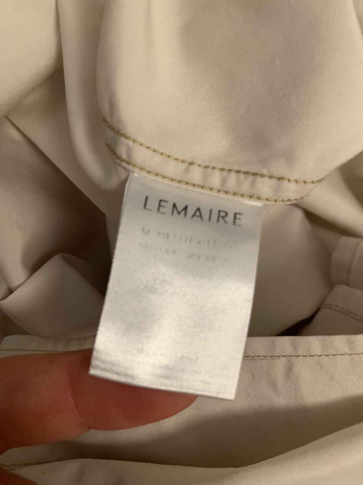 Lemaire 3/4 sleeves shirt Size US L / EU 52-54 / 3 - 6 Thumbnail
