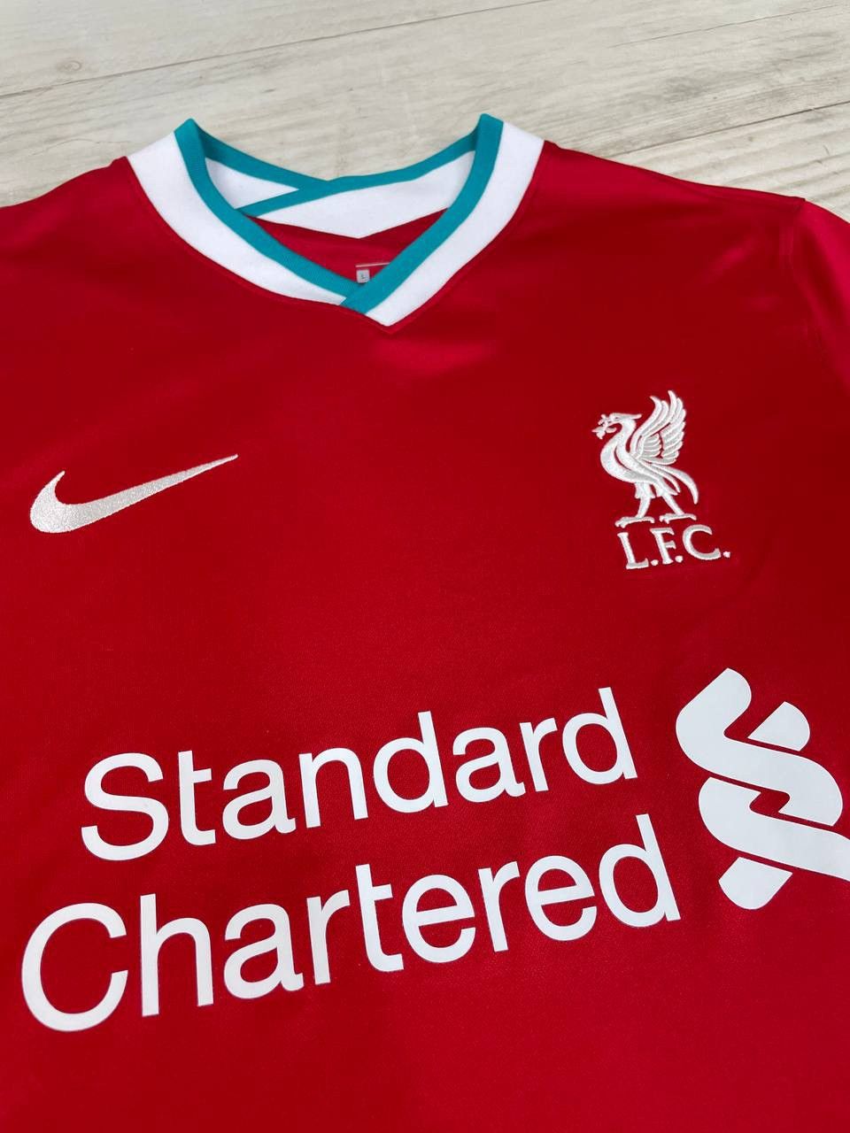 Nike Nike Liverpool 2020 2021 Home Football Shirt Soccer Jersey Size US L / EU 52-54 / 3 - 5 Thumbnail
