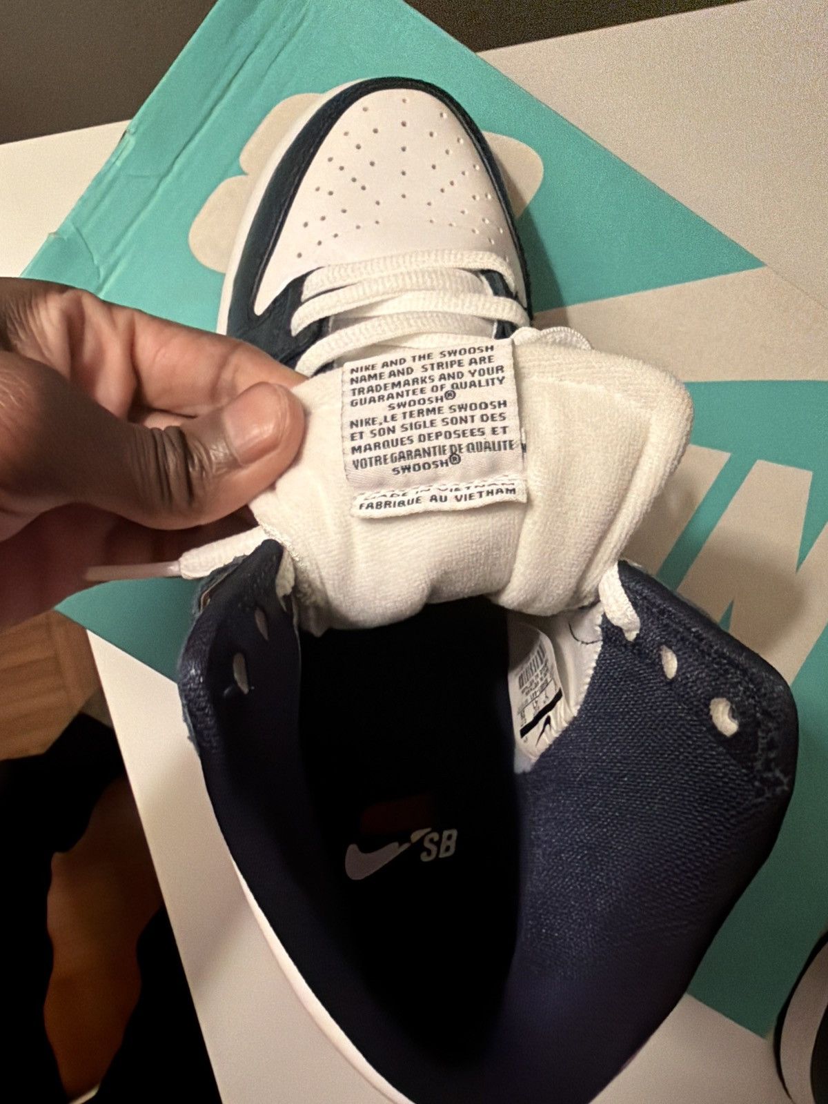 Nike NIKE SB DUNK HIGH COURT OBSIDIAN US SZ 8 Size US 8 / EU 41 - 7 Thumbnail