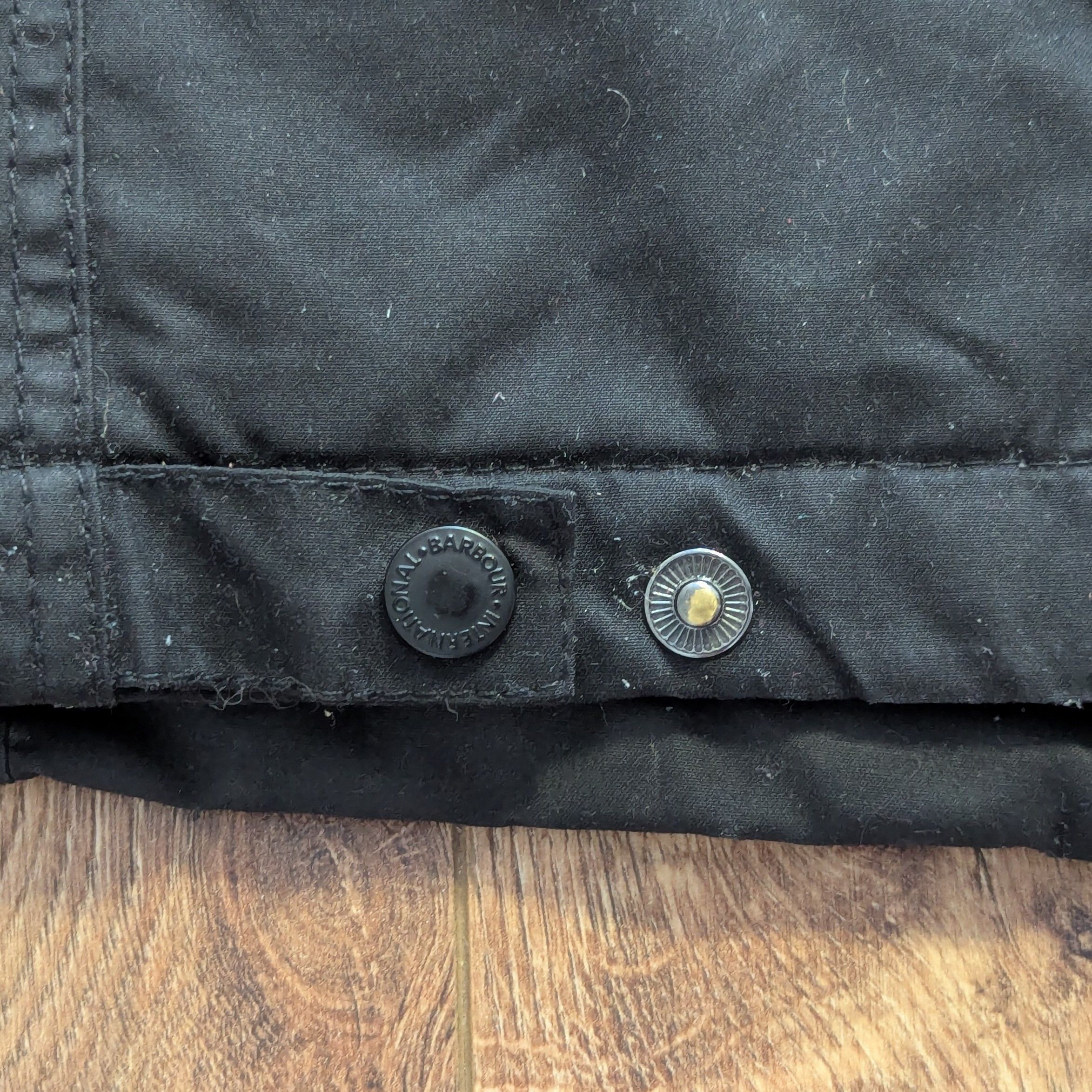 Barbour Barbour Winter Track International Wax Jacket Motorcycle Size US M / EU 48-50 / 2 - 17 Thumbnail