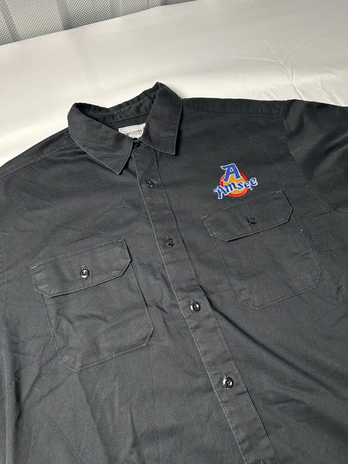 Carhartt Carhartt Pocket Shirt Heavyweight Overshirt Workwear Size US XL / EU 56 / 4 - 3 Thumbnail