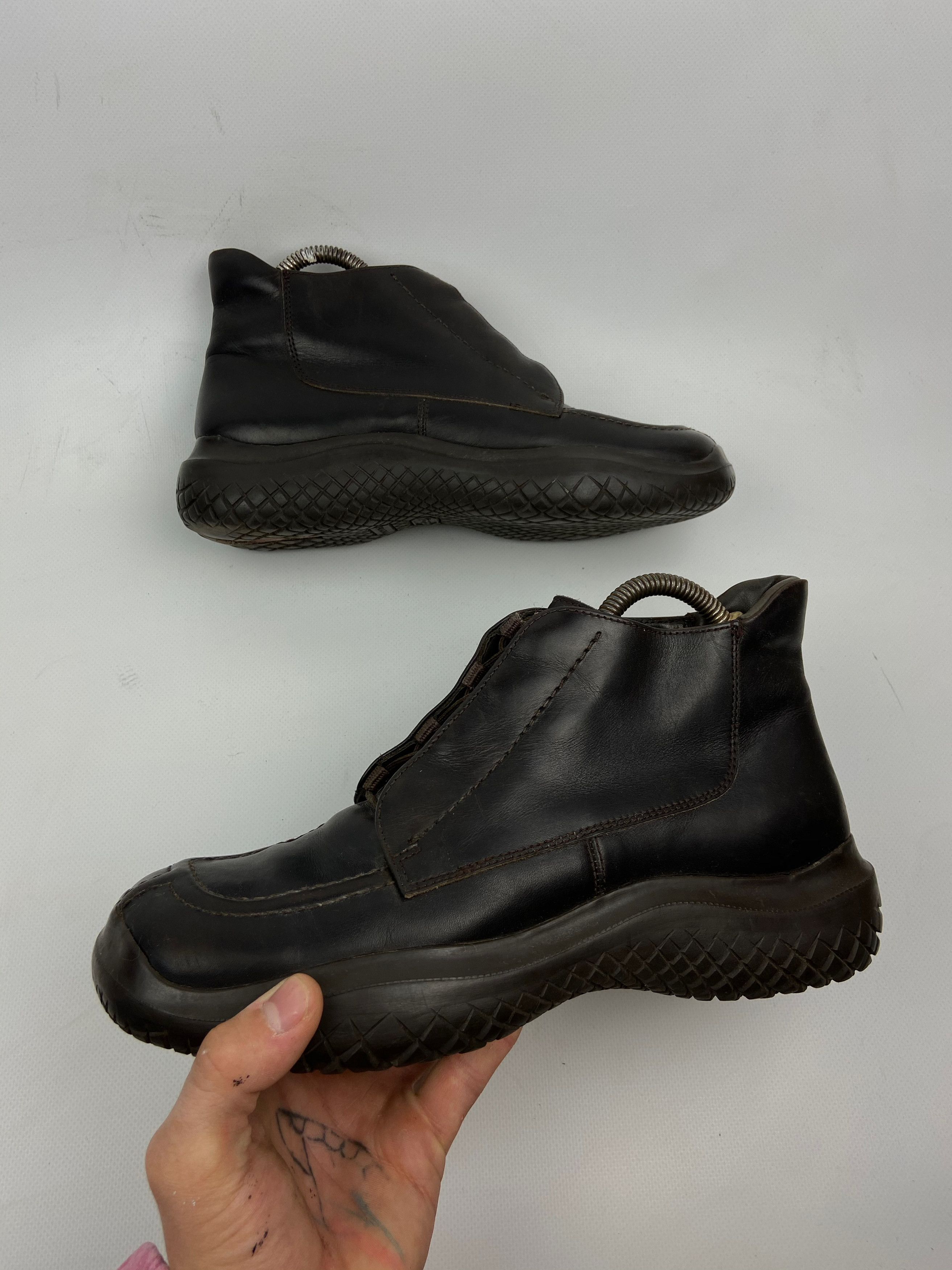 Prada 2000s PRADA SPORT LINEA ROSSA VIBRAM SOLE BOOTS - 5016 Size US 6 / EU 39 - 5 Thumbnail