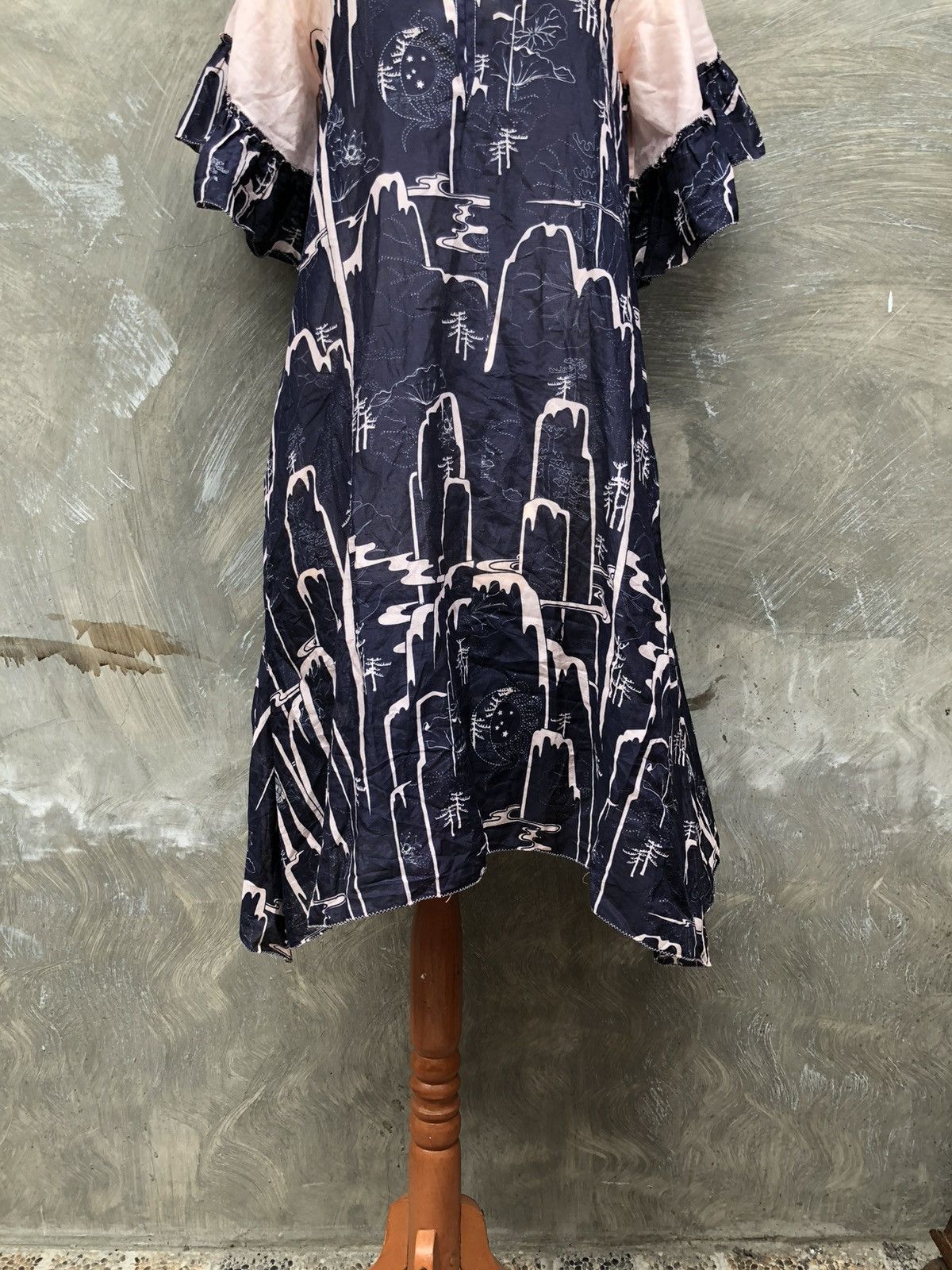 Vivienne Tam Vivienne Tam Zhangjiajie National Park Women Midi Dress Size M / US 6-8 / IT 42-44 - 3 Thumbnail