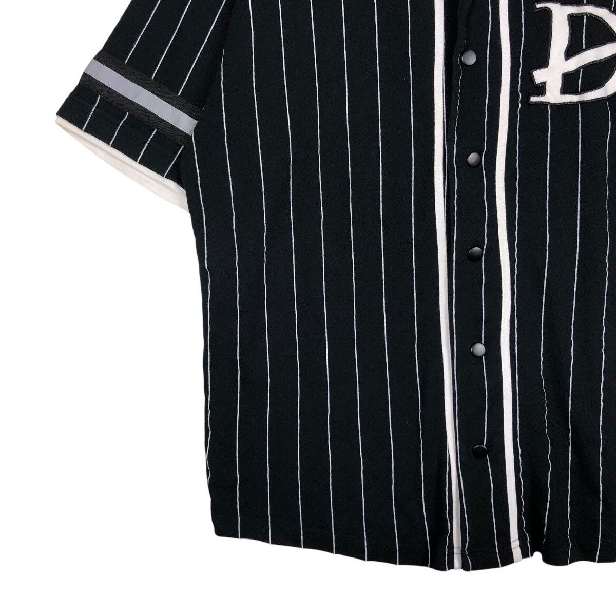 Japanese Brand BSTRKT baseball Varsity Jacket Shirt Rare Size US L / EU 52-54 / 3 - 3 Thumbnail