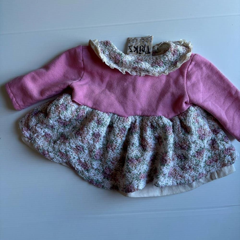 Designer Vintage Triks dress Shirt for baby girls 9 Months Size US XXS / EU 40 - 2 Thumbnail