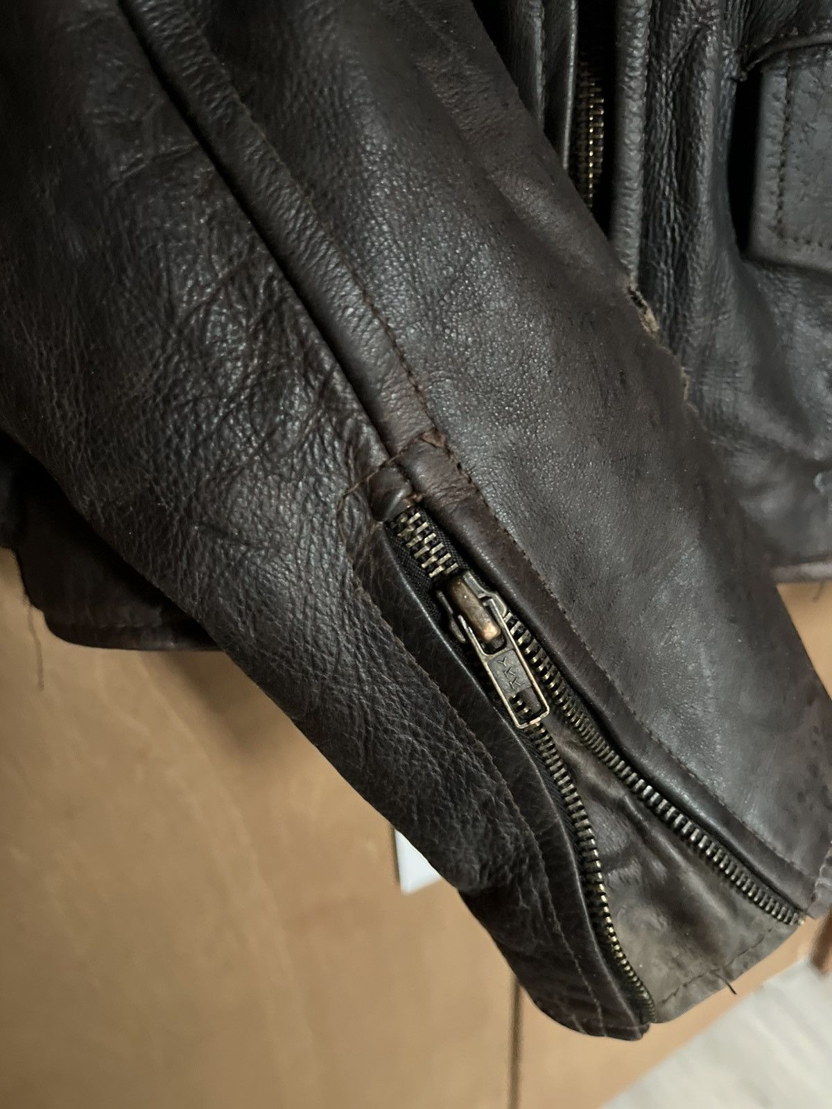 UNIK International Inc. UNIK Leather Jacket Size 46 Size US S / EU 44-46 / 1 - 7 Thumbnail