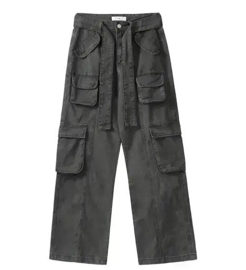 Jean Cargo Baggy Black Pants Size US 32 / EU 48 - 5 Thumbnail