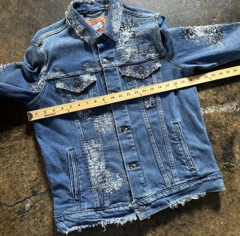 Levi's BORO Vintage Denim Jacket Size US M / EU 48-50 / 2 - 5 Thumbnail
