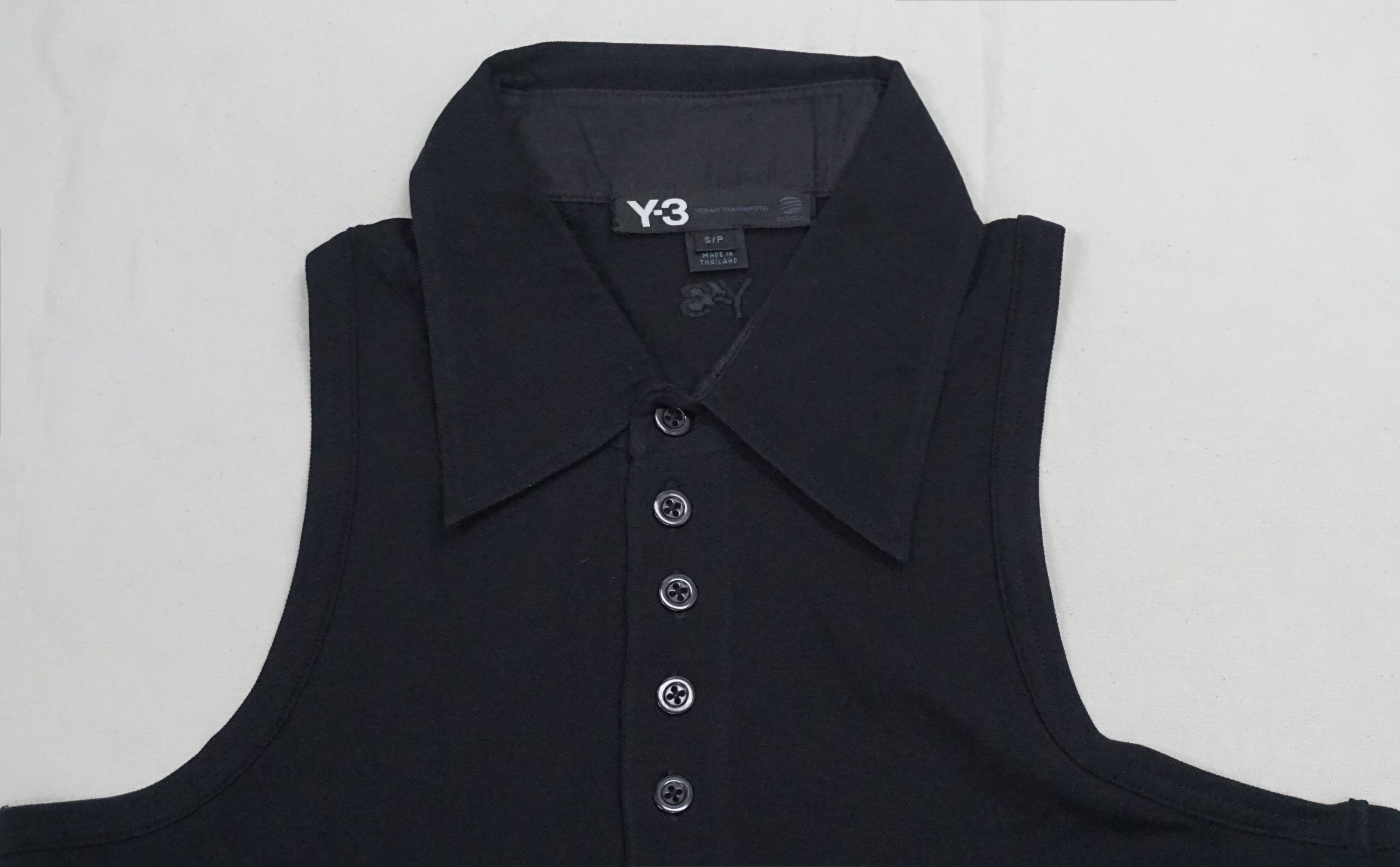 Adidas × Y-3 × Yohji Yamamoto Y-3 Sleeveless Shirt Adidas Size S / US 4 / IT 40 - 2 Thumbnail