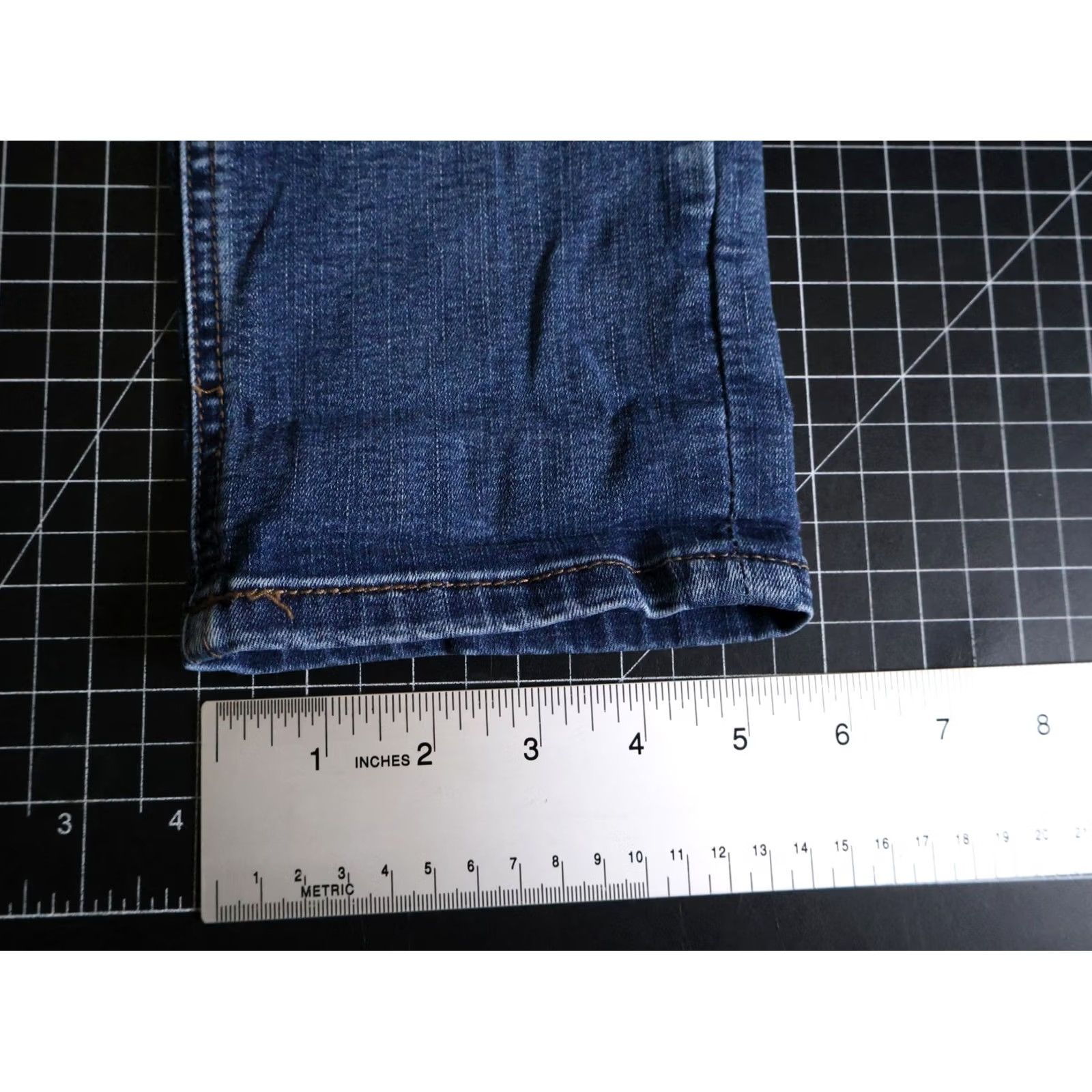Vintage Democracy Ab Technology Jeans Women's 2 28 x 30 Blue Straight Leg Denim Size 26" / US 2 / IT 38 - 7 Thumbnail