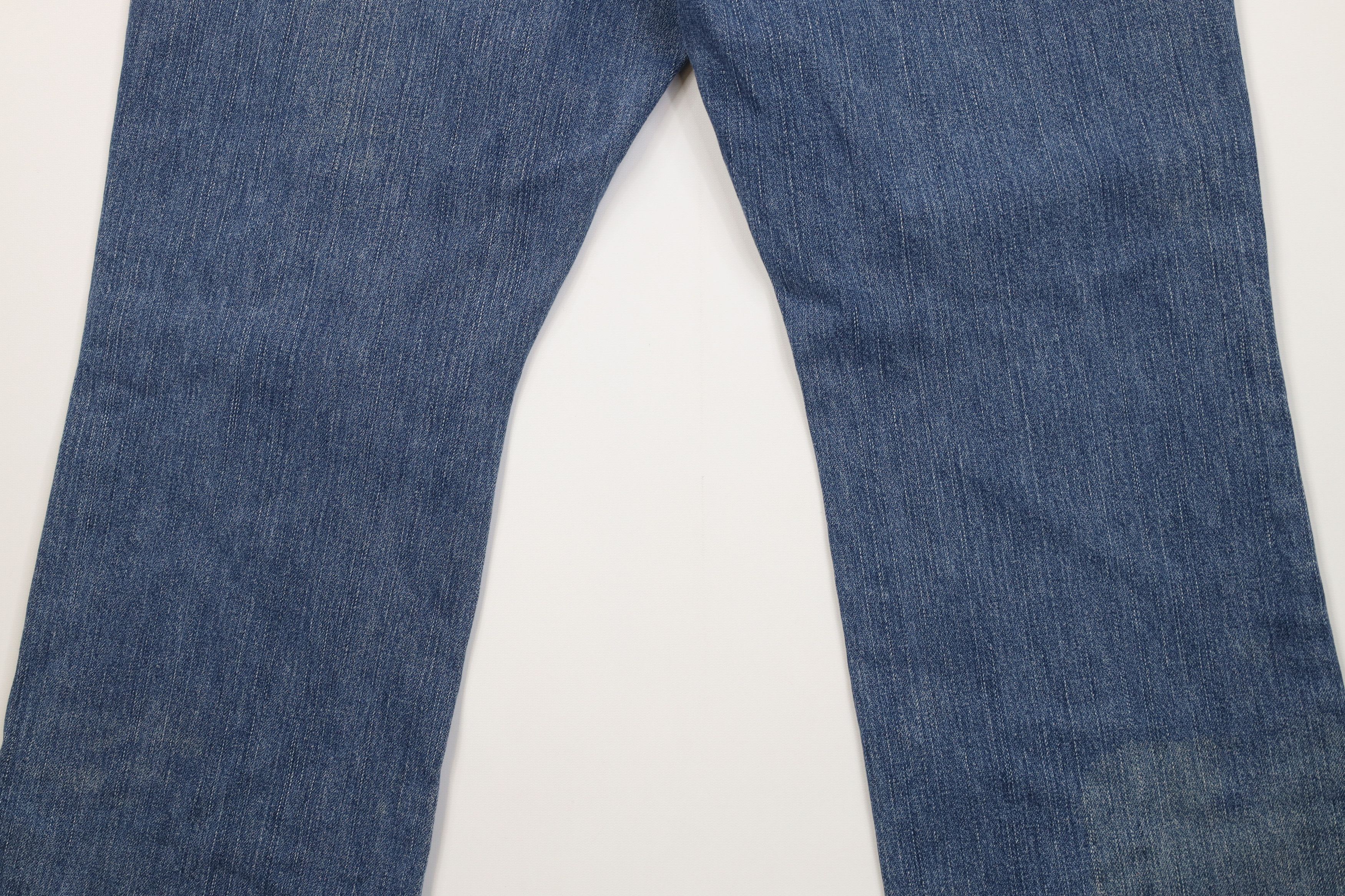 Express Vintage Y2K Express X2 Denim Bootcut Flared Wide Leg Jeans Size US 36 / EU 52 - 12 Thumbnail