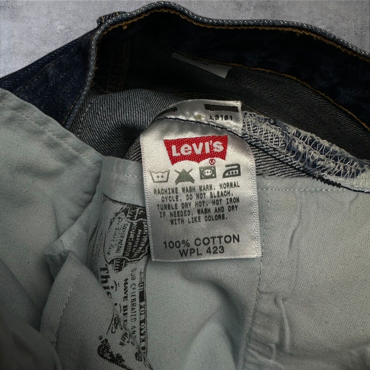 Levi's × Vintage Vintage Levi’s 501 Navy Blue Jeans Denim Pants W34 L32 Size US 34 / EU 50 - 10 Thumbnail