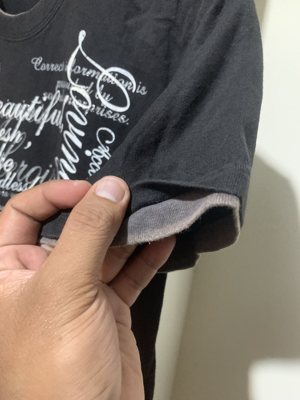 14th Addiction Japanese Sirmione Double Layer Seditionaries Poem Tee Shirt Size US M / EU 48-50 / 2 - 5 Thumbnail