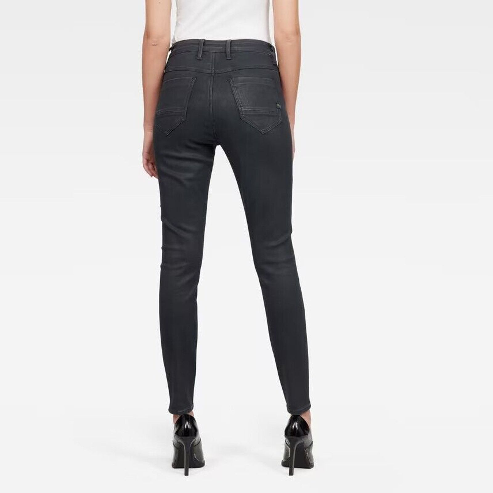 G-Star G-Star SHAPE POWEL HIGH SUPER SKINNY STRETCH DRAVA 28×30 Size 28" / US 6 / IT 42 - 4 Thumbnail