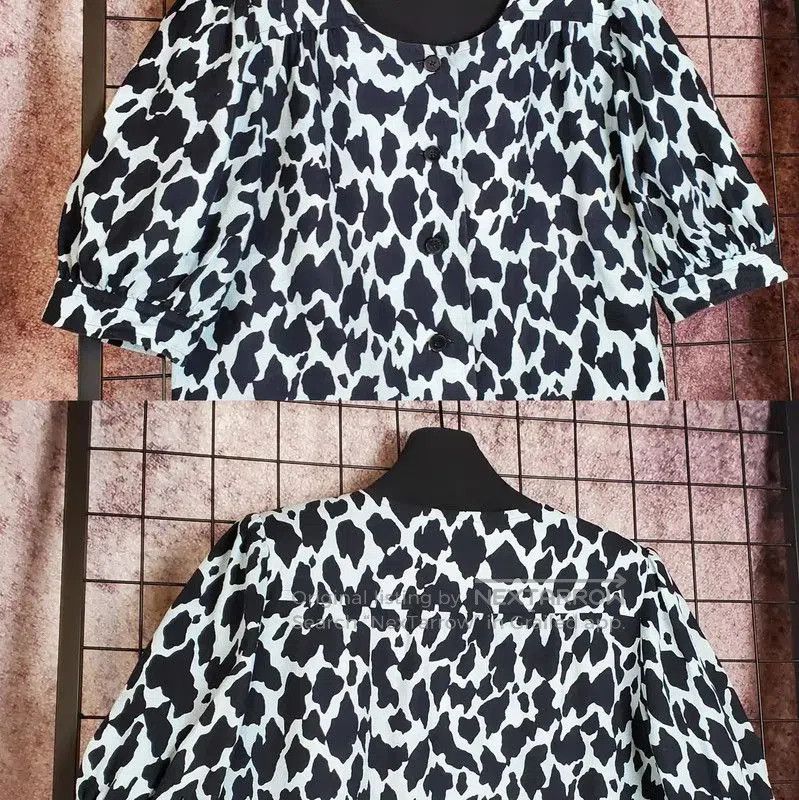 Givenchy Givenchy Black Cartoon Pattern Short-Sleeve Cardigan . Size M / US 6-8 / IT 42-44 - 3 Thumbnail