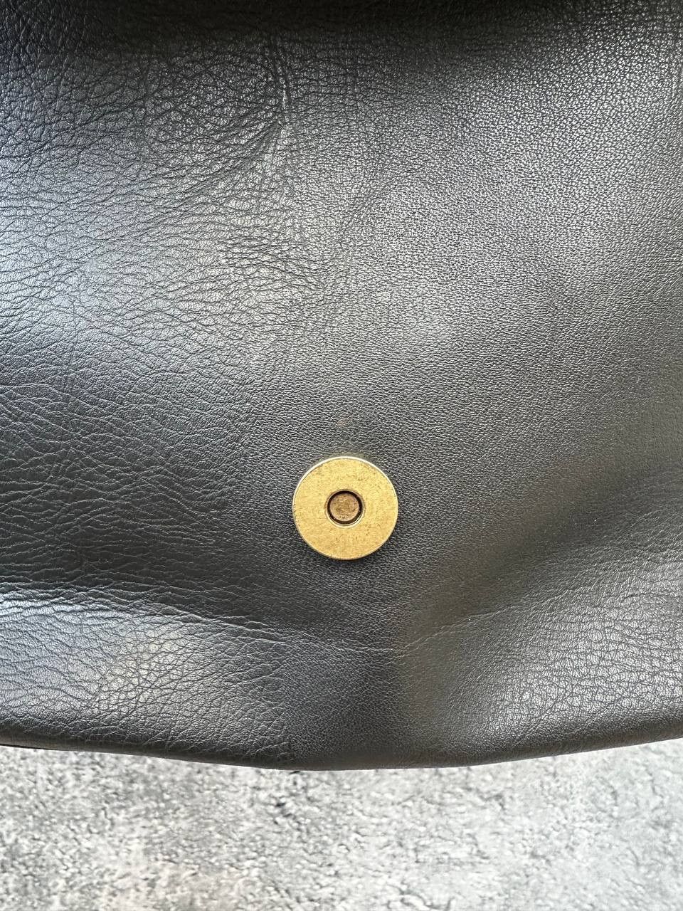 Leather Mulberry Black Leather Crossbody Bag with Brass Hardware Size ONE SIZE - 16 Thumbnail