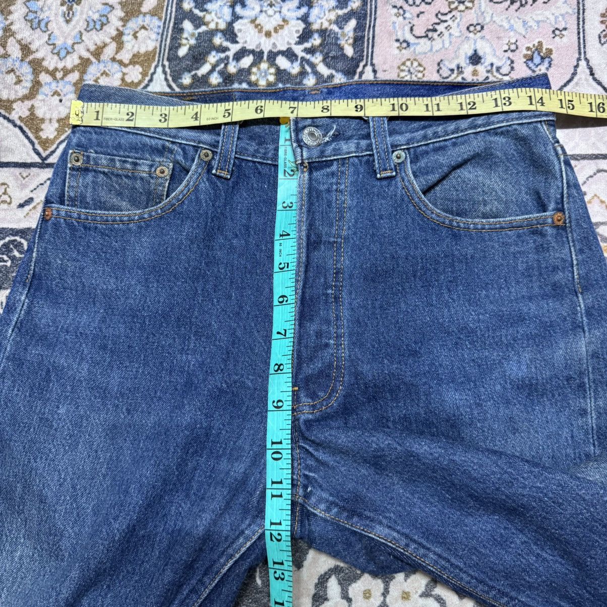 Levi's Vintage 90s Levis 501xx Dark Blue Denim Jeans Size US 29 - 21 Thumbnail
