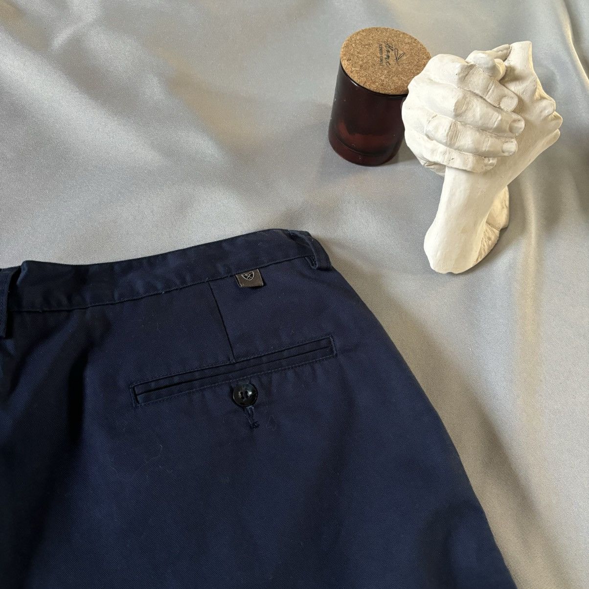 Nike Nike Golf vintage rare shorts cotton dark blue medium Size US 32 / EU 48 - 2 Thumbnail