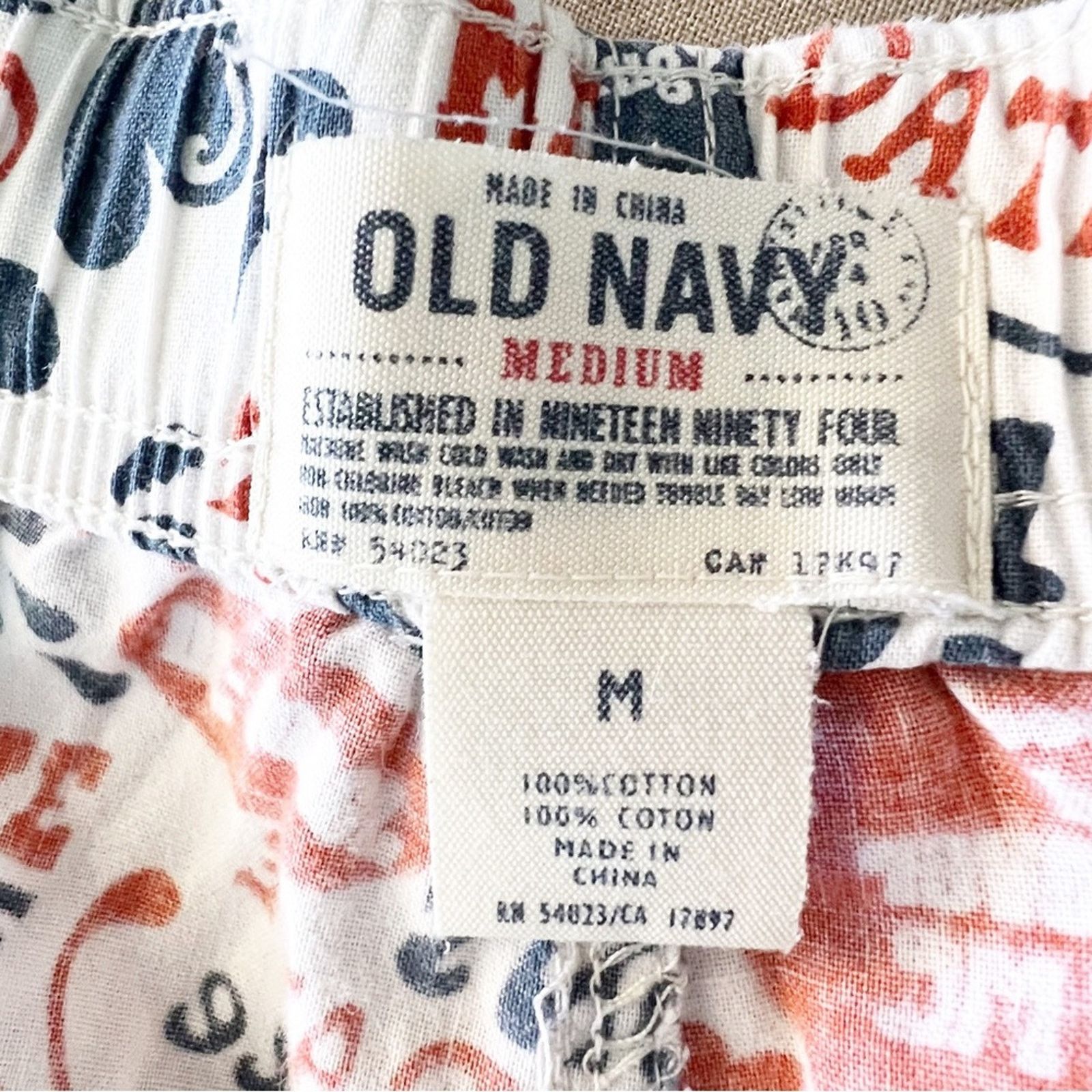 Old Navy Old Navy Pull On Lounge Sleep Pants Men’s Size Medium Size US 32 / EU 48 - 5 Thumbnail