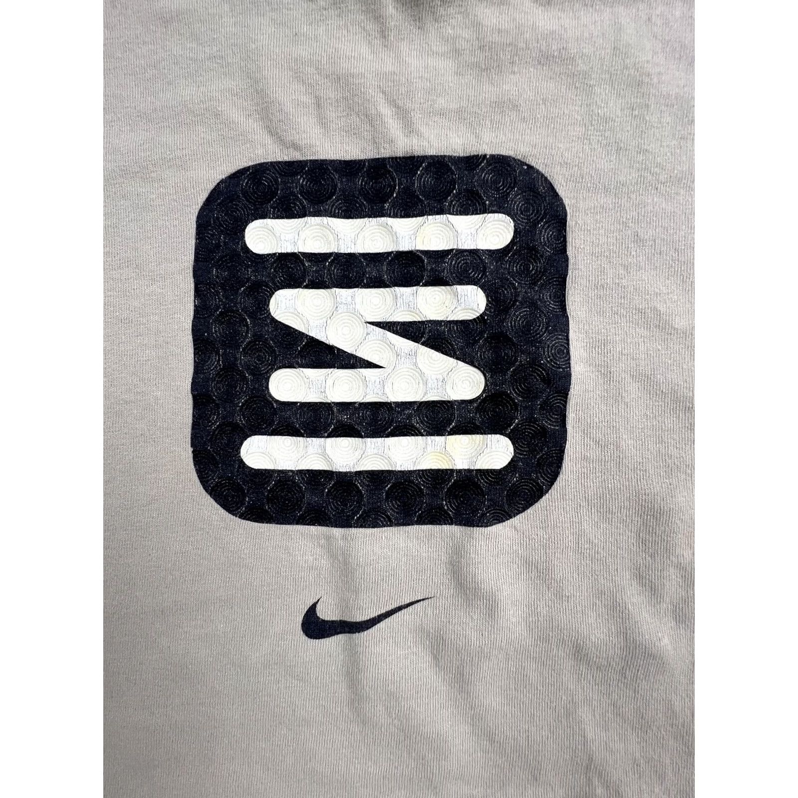 Nike Nike Shirt Mens 2XL Gray Crew Neck Cotton Graphic Tee Swoosh Logo Sports Top Size US XXL / EU 58 / 5 - 5 Thumbnail