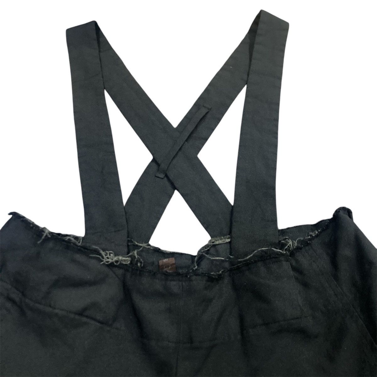 Comme des Garcons AD2014 POLY FULL LENGHT HANGING SHORT PANTS JUMPER Size 30" / US 8 / IT 44 - 3 Thumbnail